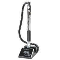 齐心耐用型中性台笔GP308 0.5mm 黑色 10支/盒