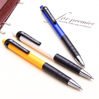 得力 6506 圆珠笔 按动圆珠笔 学生书写笔 60支装