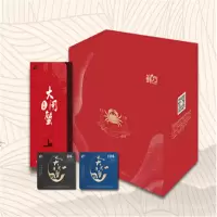 鲜巧(XIANQIAO) 698型阳澄湖优选大闸蟹 商务五对装海鲜礼盒中秋礼品 3.0两公*5+2.0两母*5
