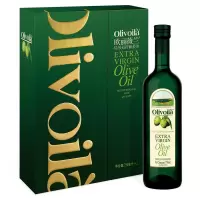 欧丽薇兰(olivoila) 特级初榨橄榄油 750ml*2瓶 /盒食用油 橄榄油 礼盒装
