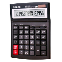 佳能(Canon) WS-1610T 16位数商务办公计算器 黑色