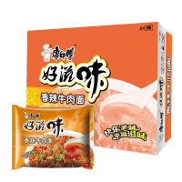 SNWQ康师傅好滋味香辣牛肉袋面24入