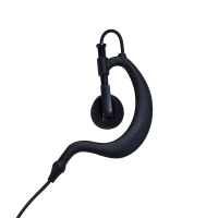 EAJAX H1小米对讲机耳机 手机耳机 耳挂式标准3.5MM接口耳机对讲机耳机 30个装