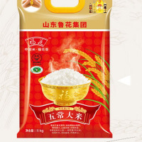 鲁花 无常大米5kg/袋 东北五常一级米