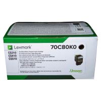 利盟(LEXMARK) 70C80K0 黑色粉盒 适用CS/310/410/510dn 单个价格