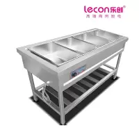 乐创（lecon） LC-J-CL01 商用自助餐炉 不锈钢自助餐炉翻盖