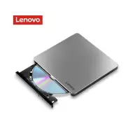 联想(Lenovo)8倍速 铝合金Type-C/USB外置光驱 外置DVD刻录机 移动光驱 Windows/MAC系统/