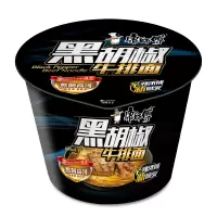 WQMD康师傅黑胡椒牛排面12桶/箱 按箱起售