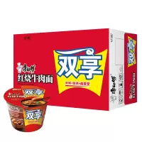 康师傅双享桶红烧牛肉12桶/箱 按箱起售