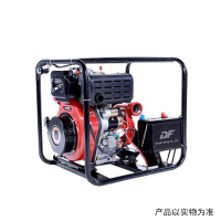 登成（DC）钥匙启动柴油机水泵3寸高压扬程农村用灌溉消防大功率自吸柴油离心抽水机