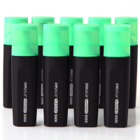 得力思达S600荧光笔(绿)(支) 记号笔 标记笔 涂鸦笔 办公学生文具 起订量1200支 低于起订量不发货