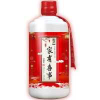 肆拾玖坊 53度酱香型白酒 义薄云天酒体定制-500ml*1瓶--家有喜事版 私人 企业 婚庆 节日定制