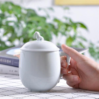 八馬茶業 仰望粉青瓷器茶杯型号CBC135 颜色（白） 容量360ml/个