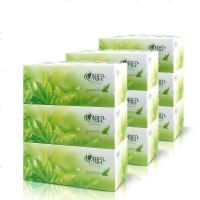 绿茶硬盒抽纸