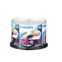 飞利浦 DVD-R 4.7G DVD刻录盘 空白刻录光盘混色