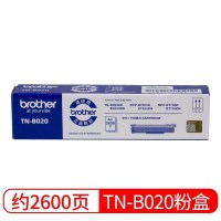 兄弟(brother) TN-B020粉盒适用于兄弟7530DN(单位:个)