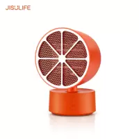 几素取暖器小型暖风机家用热风小太阳省电暖脚节能mini桌面暖手卧室打游戏防冻手静音(落日橙)