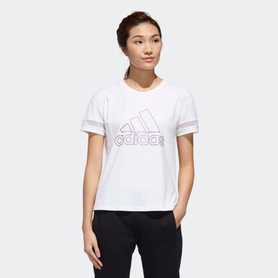 Adidas阿迪达斯女子短袖T恤GJ9023