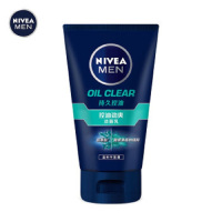 妮维雅(NIVEA) 男士控油劲爽 100g 洁面乳