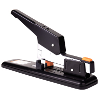 得力0290 重型订书机(黑)重型订书器钉书机 加厚订书机(单台价格,12台起订)