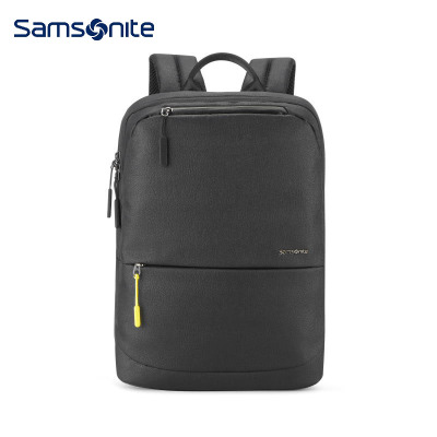 新秀丽(Samsonite)双肩电脑包学生包 黑色 TR1*09005
