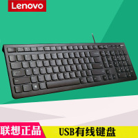 联想(lenovo)键盘 有线键盘 办公键盘 巧克力键盘 电脑键盘 笔记本键盘 K5819单键盘 黑色