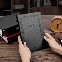 广博(GuangBo) GBP20016 皮面加厚25K笔记本记事本简约清新学生日记本96张 4本装