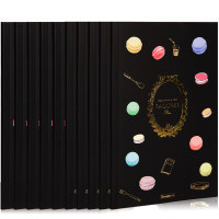 广博(GuangBo) FB60077 美好时光胶装本A5复古时尚记事本日记本40页10本装