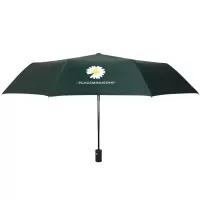 小雏菊防晒防紫外线遮阳全自动晴雨伞--黑色