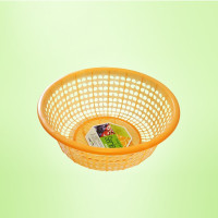龙士达(LONGSTAR) L-1202 大号圆筛塑料沥水篮水果篮洗菜篮加厚耐用