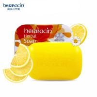贺本清(Herbacin) 德国小甘菊洁面皂温和清洁全身保湿滋养100g 柠檬洁面皂 1个装