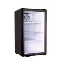乐创(lecon)LC-SC-110商用食品留样柜110L饮料冷柜 台式家用商用冷藏保鲜展示柜