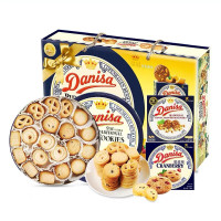 皇冠丹麦曲奇饼干礼盒装908g 送小盒曲奇 2020年7月产 质保2年