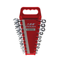 力易得(ENDURA) 10件套碳钢两用扳手 E1521