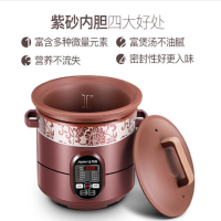九阳(Joyoung)电炖锅5升紫砂锅煲汤煮粥锅养生电砂锅可预约JYZS-K523//