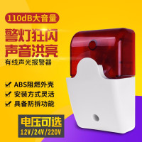 有线声光报警器 103声光报警器 12v