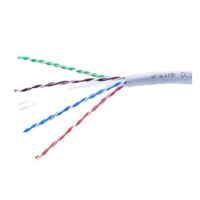 友讯DC6CAUTP4P3A4对六类网线 阻燃千兆非屏蔽工程网线