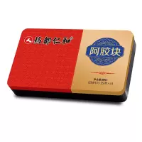 药都仁和 125g/铁盒装山东驴皮阿胶块片熬制阿胶固元糕