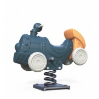 弹簧摇马摇摇乐 摩托车