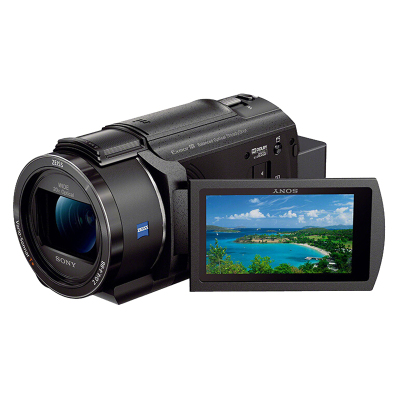 索尼(SONY)AX45 4K数码摄像机 约829万像素 3英寸屏 带相机包