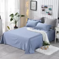 杉杉(FIRS) QFS-18821 长绒棉绣花四件套 单套装(被套200*230cm 床单245*250cm)