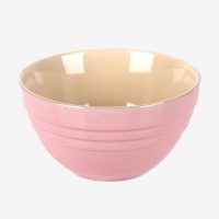 法国 LE CREUSET 酷彩炻瓷创意小碗可爱米饭碗早餐汤碗家用12.5CM 沙丁粉 单个