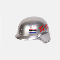 维信达(WAsinda)ZB003 银色纠察执勤头盔 银色警备纠察头盔
