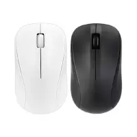 得力（deli） 鼠标 无线鼠标 移动 笔记本USB鼠标 办公鼠标 2213无线鼠标(白色)(2只/组)（XF）