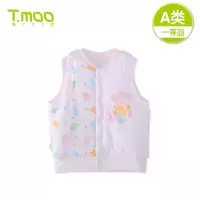藤之木工房 婴儿衣服秋冬季男女宝宝马甲背心儿童马夹居家小外套防寒保暖纯棉亲肤