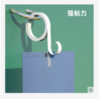 得力文具双面胶两面胶棉纸双面粘力办公用品