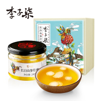 李子柒长白山参片蜜 椴树蜂蜜东北土蜂蜜人参蜜礼盒248g/瓶