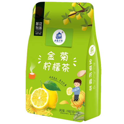 山海小将 菊花决明子茶、金菊柠檬茶、赤小豆芡实红薏米茶组合各2包 150g*6包 清新口气 养肝明目 吸脂去油