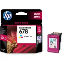 惠普（HP）678彩色墨盒适用HP Deskjet1018/2515/1518/4648/3515/2648（ZX)