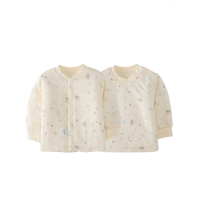 藤之木工房婴童服装新生婴儿内衣宝宝保暖睡衣春秋上衣